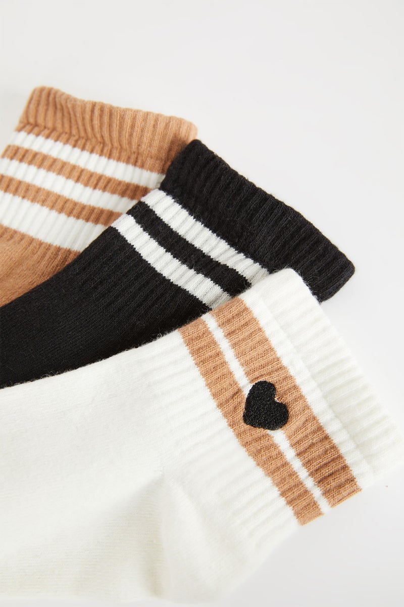 DeFacto Multicolour Woman Woman 3 piece Long Socks Casual - Image 5